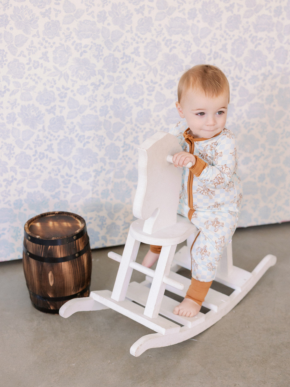 Cowboy Zipper Romper