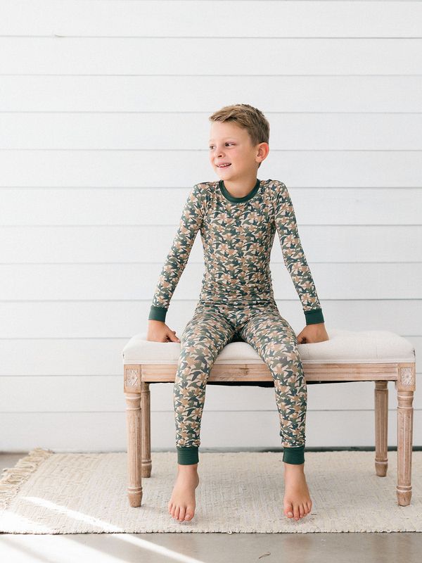 Camo Duck Bamboo PJ Set