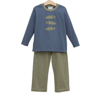 Fresh Water Friends Pants Set