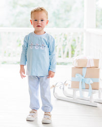 Frosty Friends Bloomer Pants Set