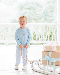 Frosty Friends Bloomer Pants Set