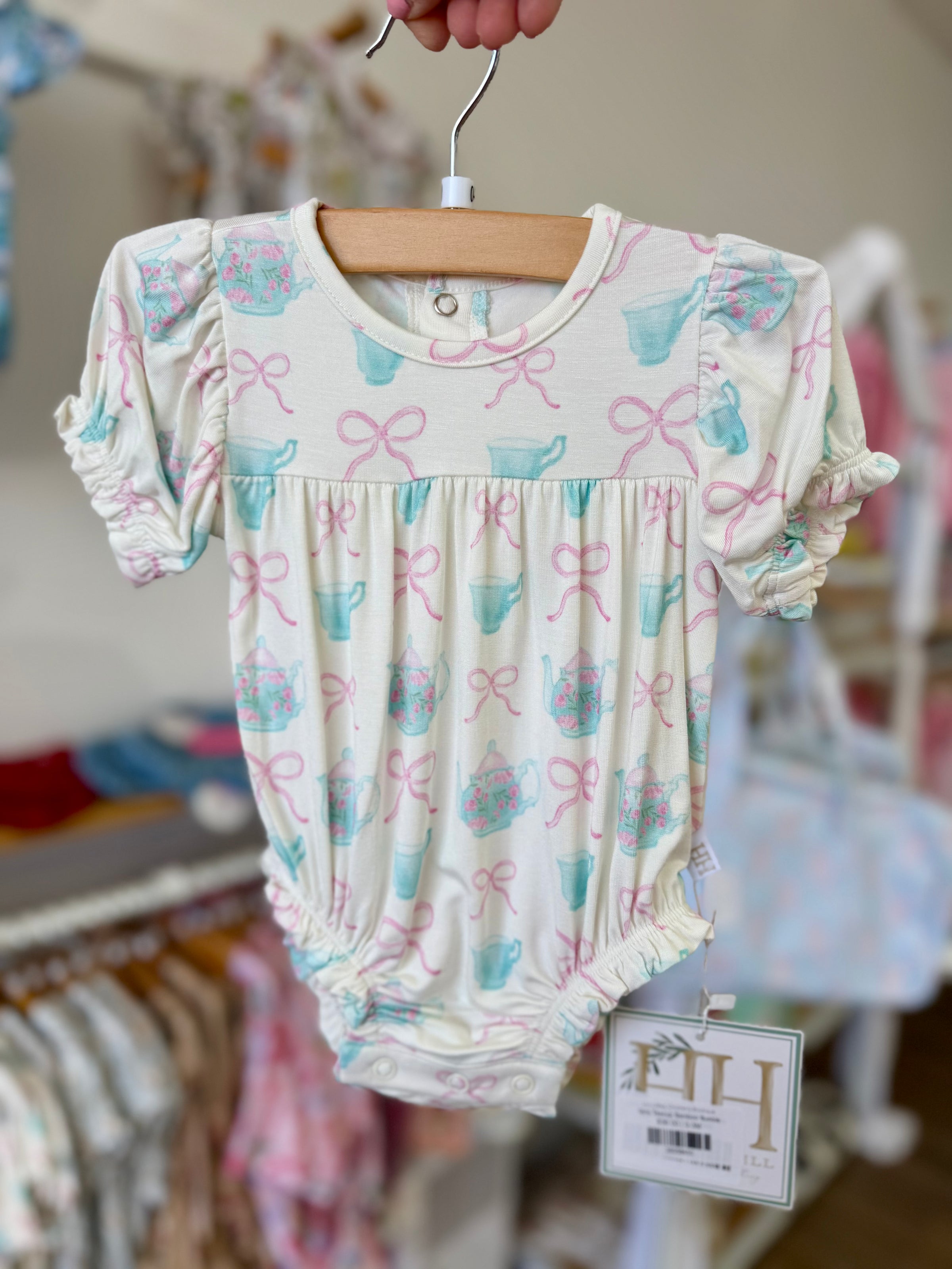 Girls Teacup Bamboo Bubble