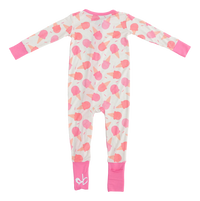 Goldie Ruffle Convertible Zipper Pajama