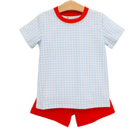 Southern Summer Gingham- Graham Short Set