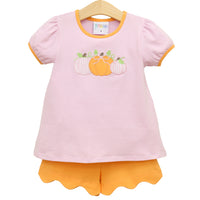 Harvest Trio Scallop Short Set