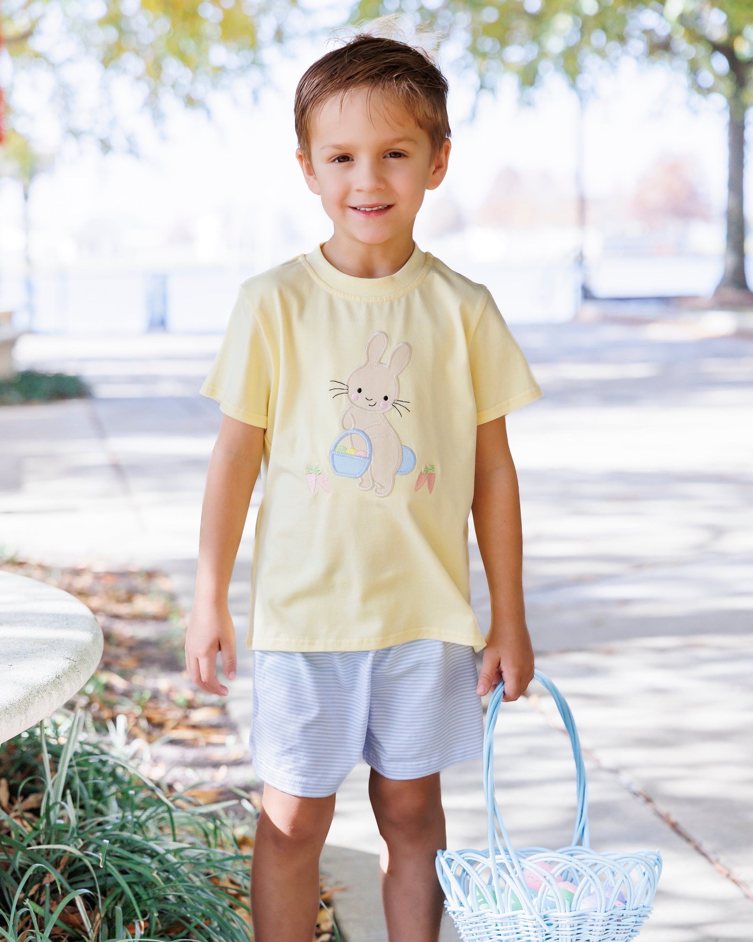 Hoppin' Down the Bunny Trail Short Set