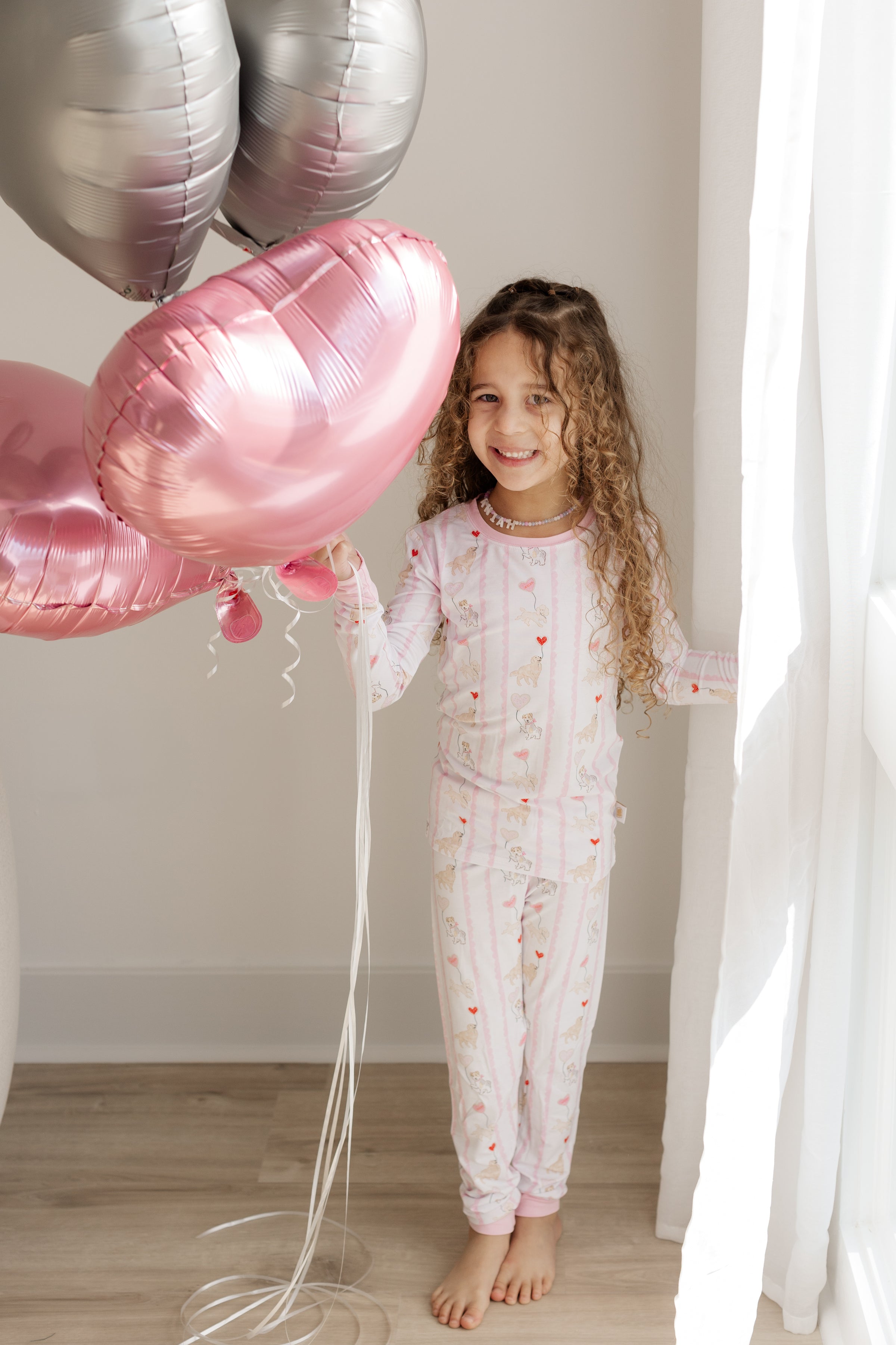 Valentine Pups 2 Piece Set