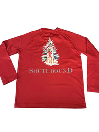 Southbound Performance Tee - Christmas Pup