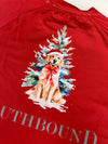 Southbound Performance Tee - Christmas Pup