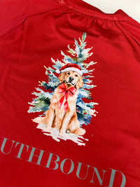 Southbound Performance Tee - Christmas Pup