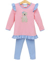My Best Friend Flutter Pant Set
