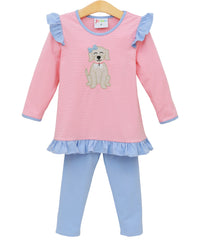 My Best Friend Flutter Pant Set