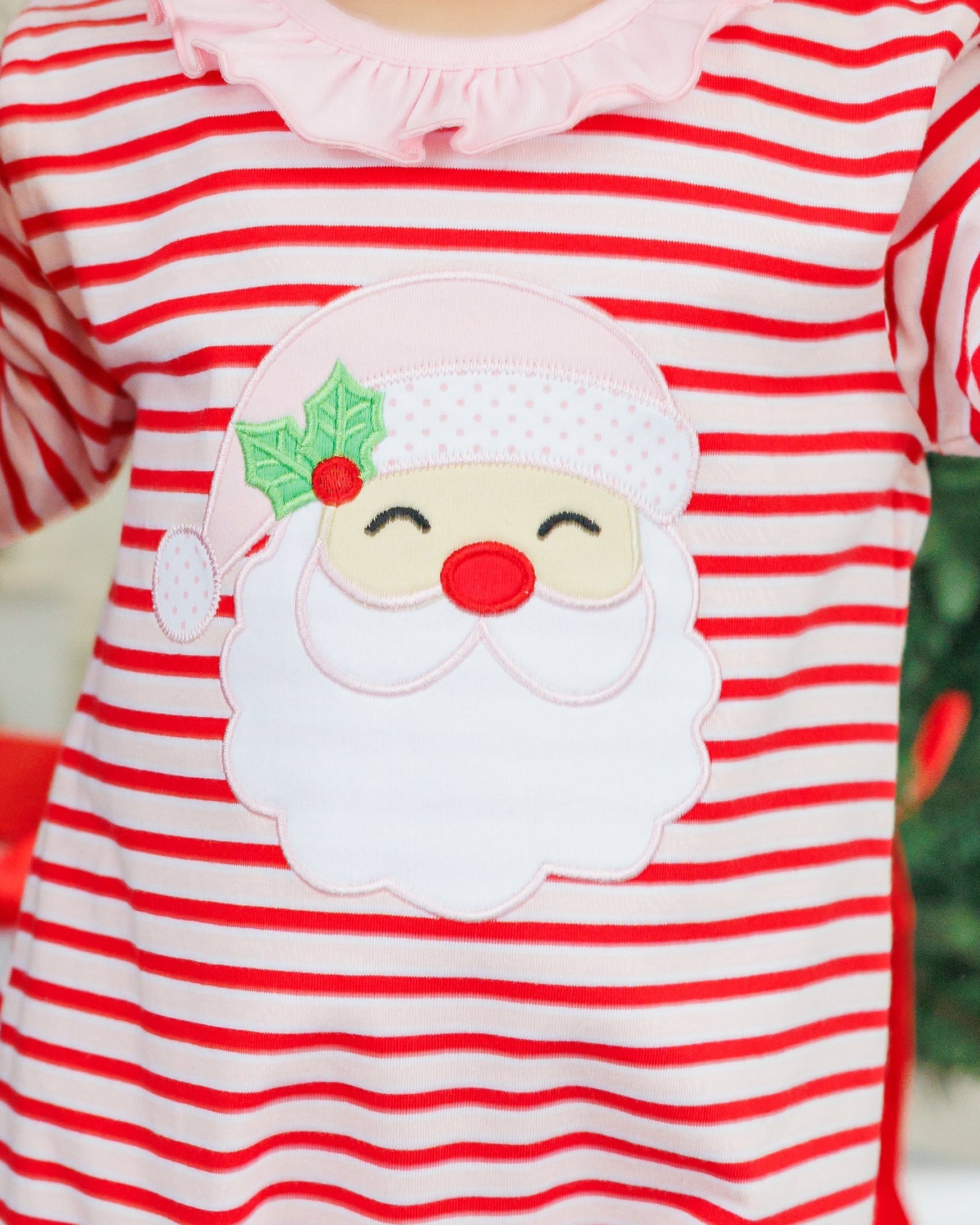 Jolly St. Nick Ruffle Romper