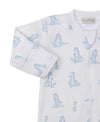 Kissy Kissy Giraffe Grace Zipper Footie