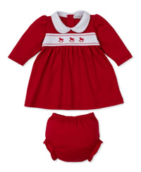 Classic Treasures Rocking Horse Dress Bloomer Set