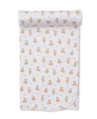 Kissy Kissy Teddy Bear Time Blanket