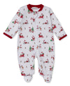 Christmas Capers Footed Sleeper