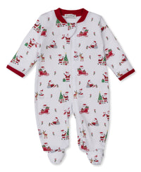 Christmas Capers Footed Sleeper