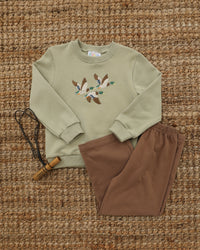 Knit Pants - Light Brown