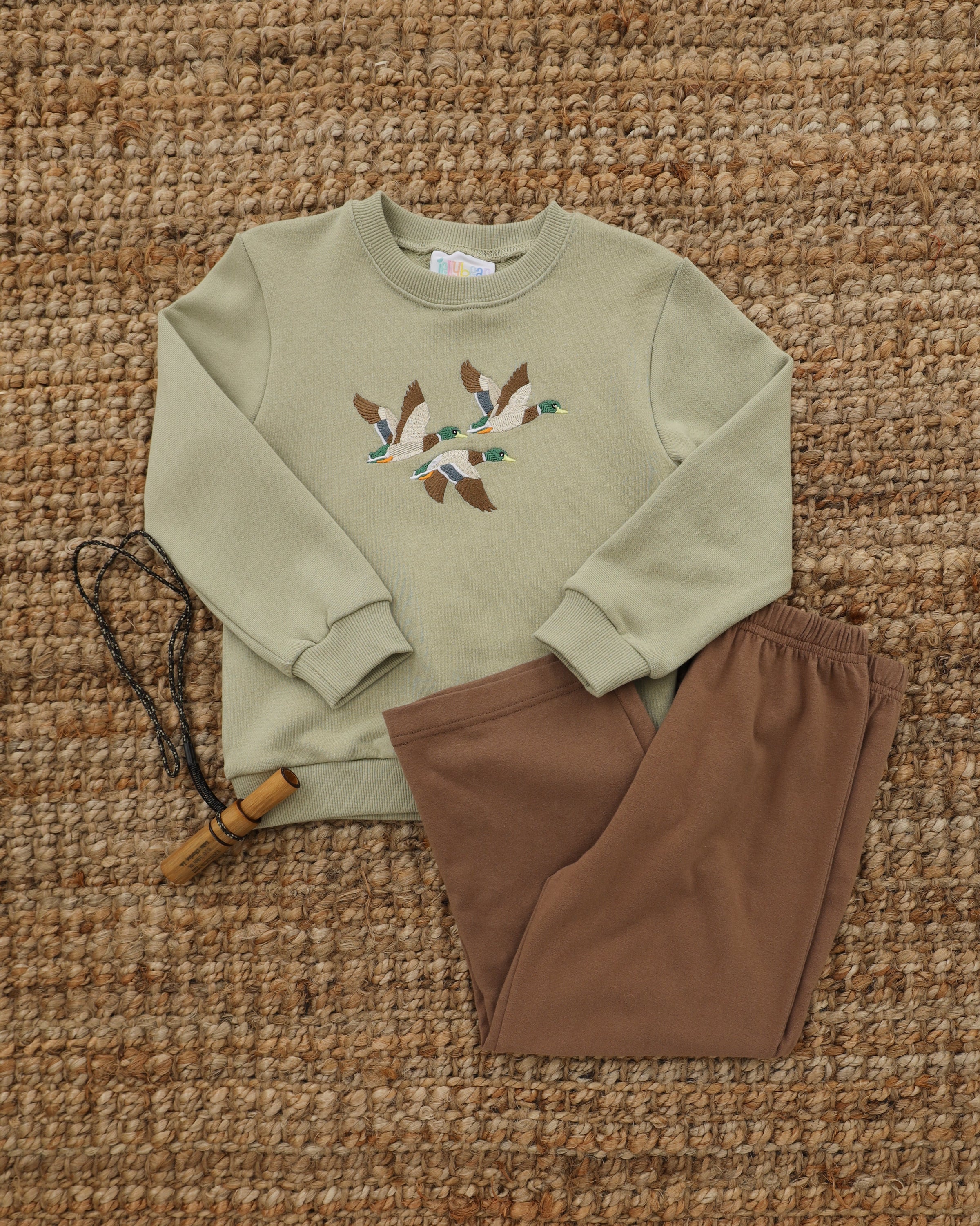 Knit Pants - Light Brown