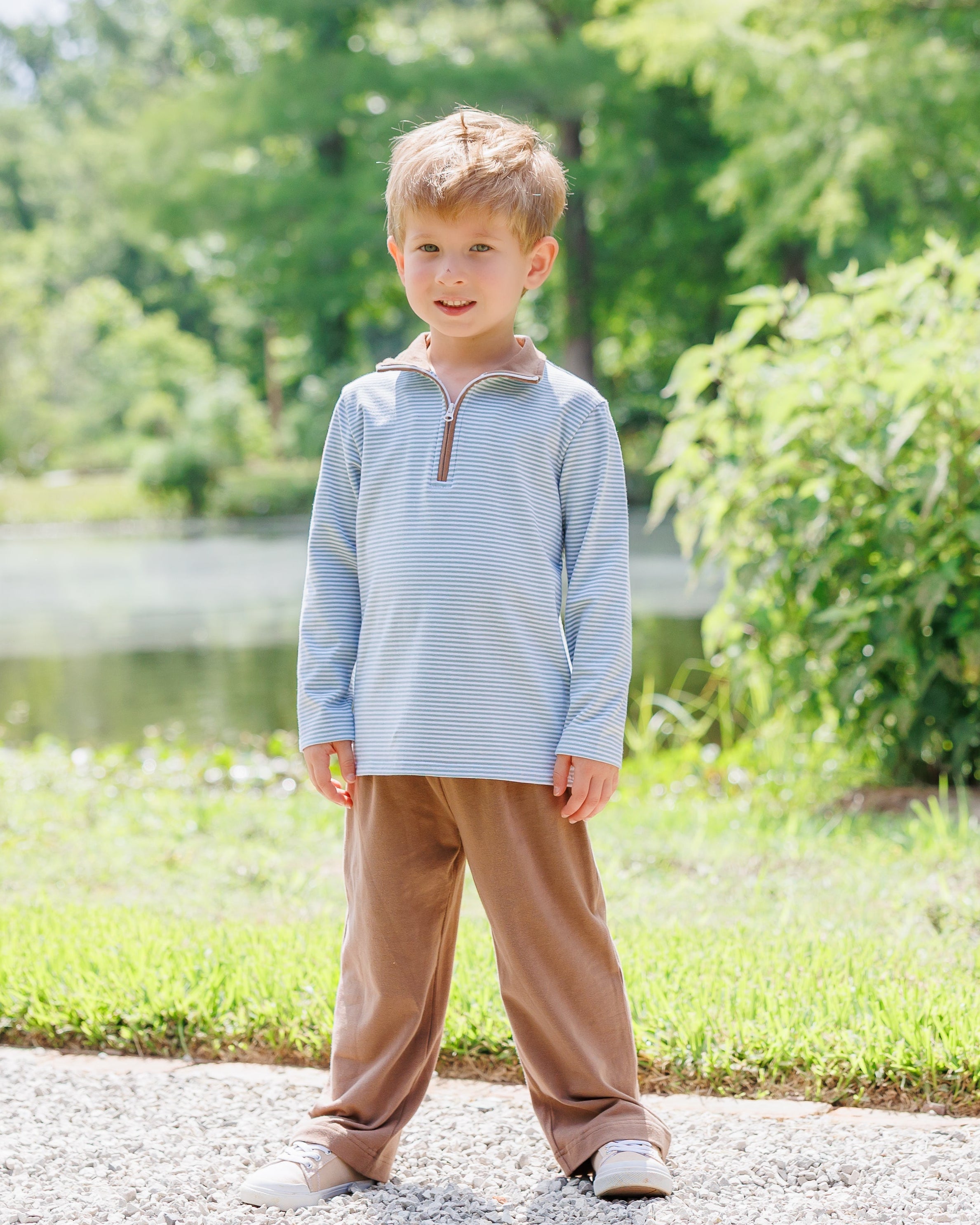 Knit Pants - Light Brown