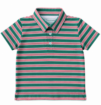 Kyle Polo - Red + Green Stripes