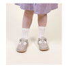 Joy Classic Leather T-Strap Mary Jane in Almond