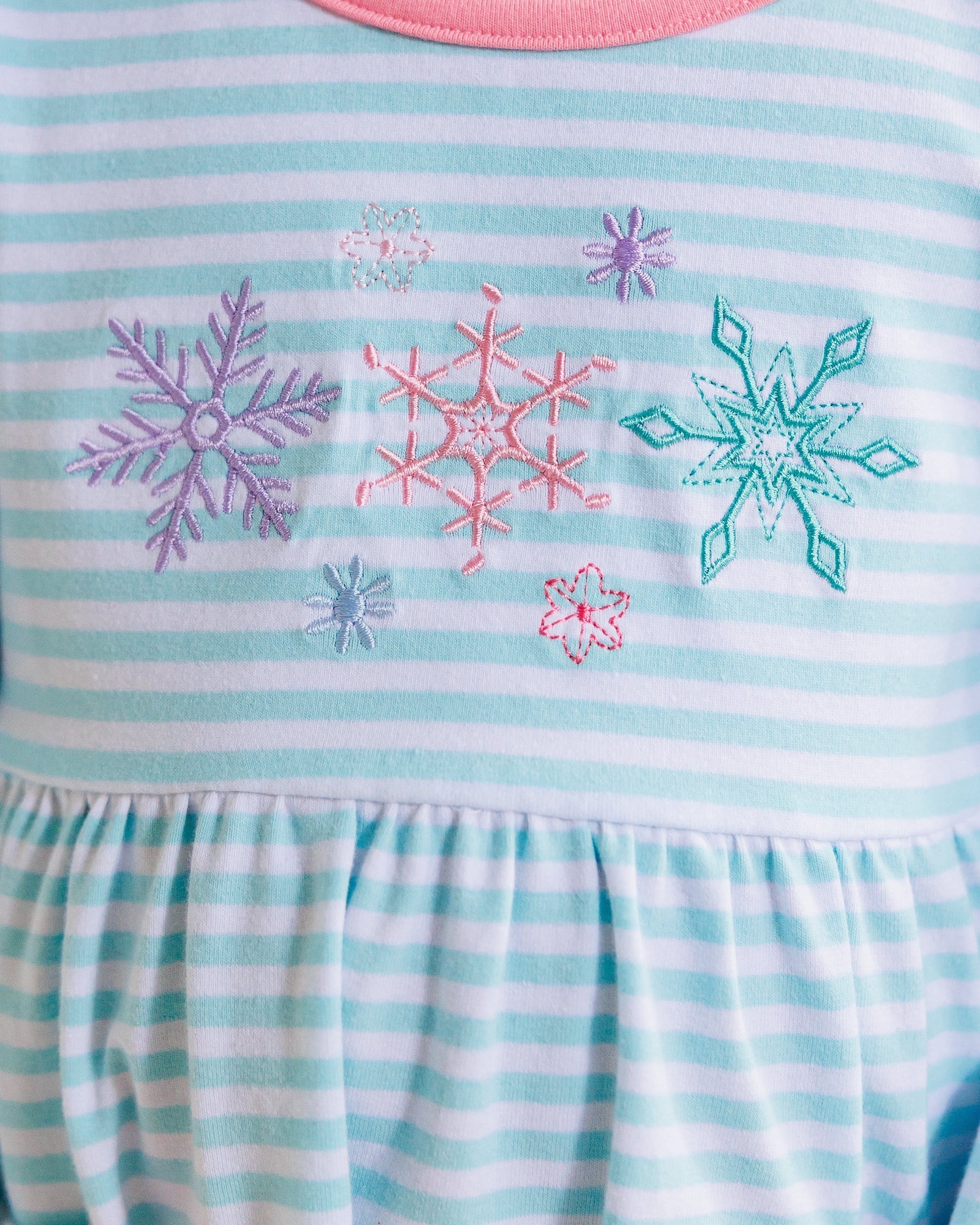 Let It Snow Ruffle Pants Set