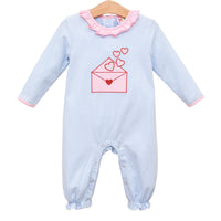 Love Letters Ruffle Romper