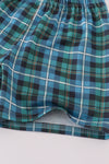 Hunting Plaid 2 Piece Shorts Set