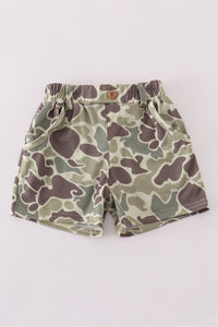 Light Camo Printed Shorts