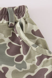 Light Camo Printed Shorts
