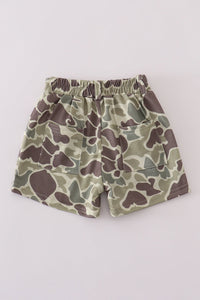 Light Camo Printed Shorts