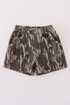 Dark Camo Printed Shorts