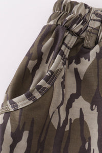 Dark Camo Printed Shorts
