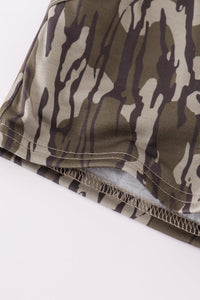 Dark Camo Printed Shorts