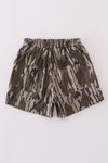 Dark Camo Printed Shorts