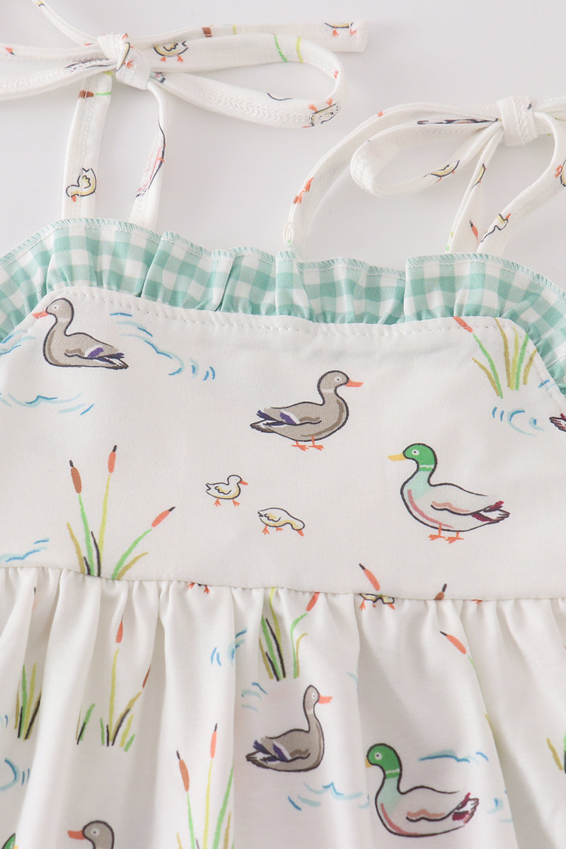 Duck Pond Ruffle Dress