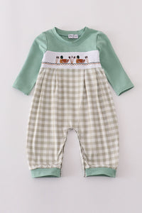 Mallard Duck Embroidery Romper