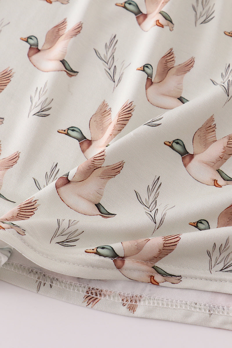 Mallard Duck Bamboo Dress