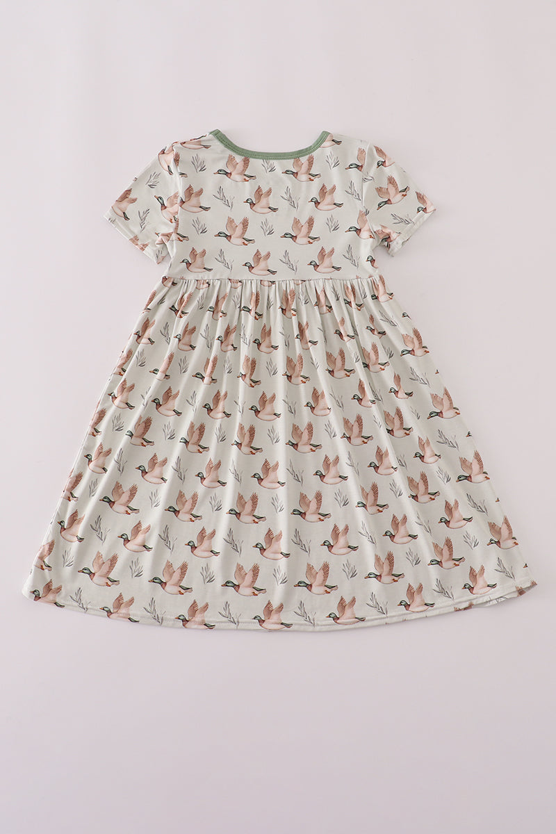 Mallard Duck Bamboo Dress