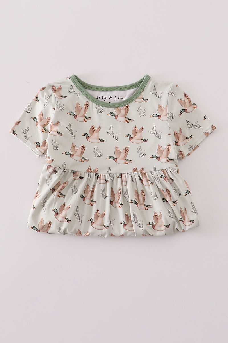 Mallard Duck Bamboo Dress
