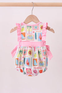 Pink Beach Ruffle Bubble