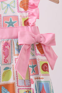 Pink Beach Ruffle Bubble