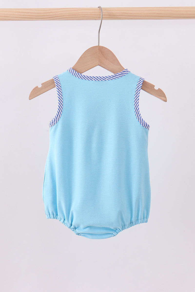 Transportation Seersucker Trim Bubble