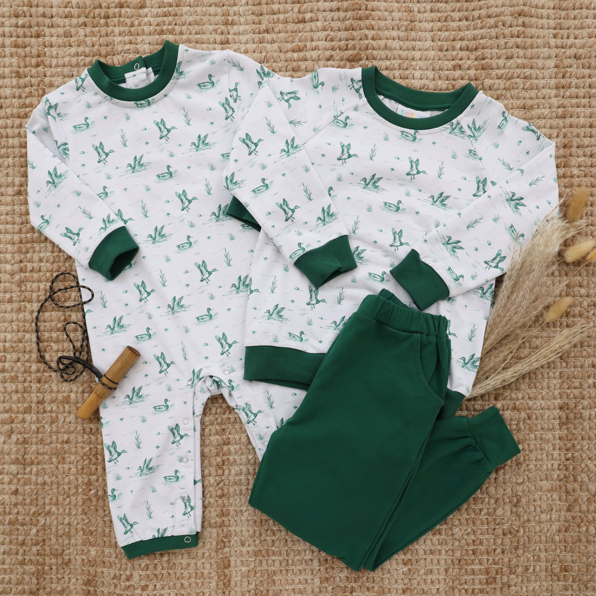 Marsh Mallards Thomas Romper