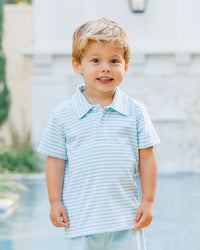 Michael Polo-Seaside Stripe