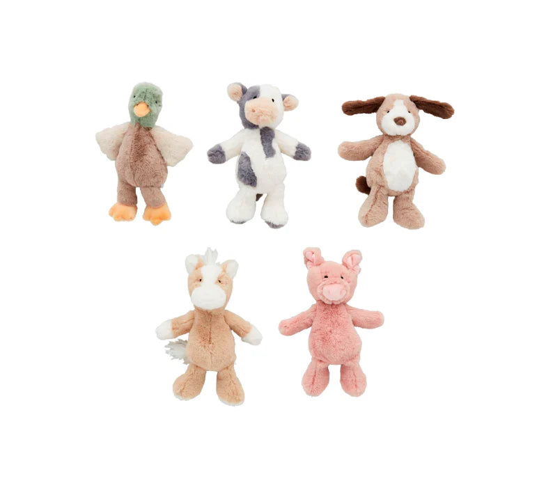 Farm Plush Rattle