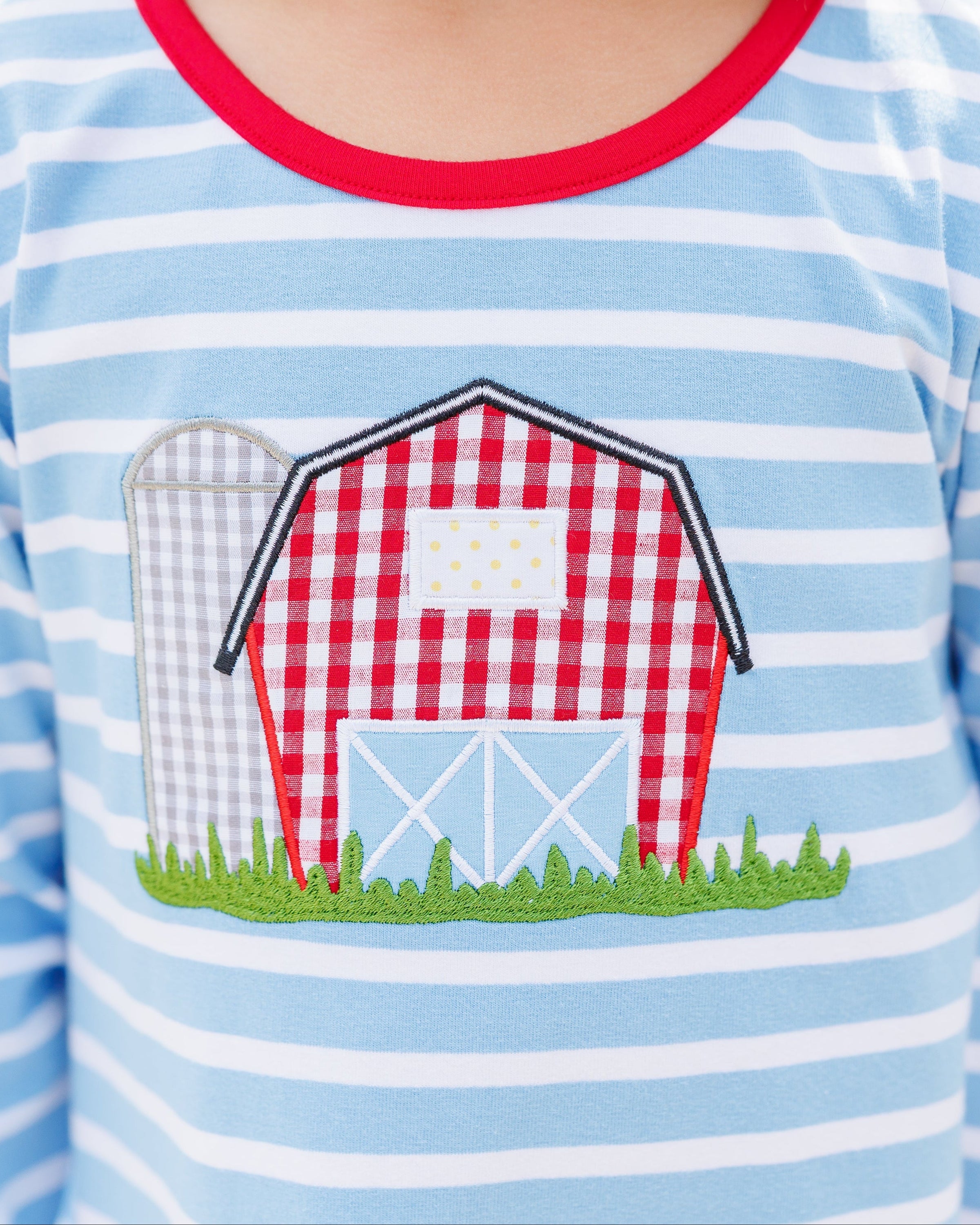 On The Farm Ruffle Pants Set