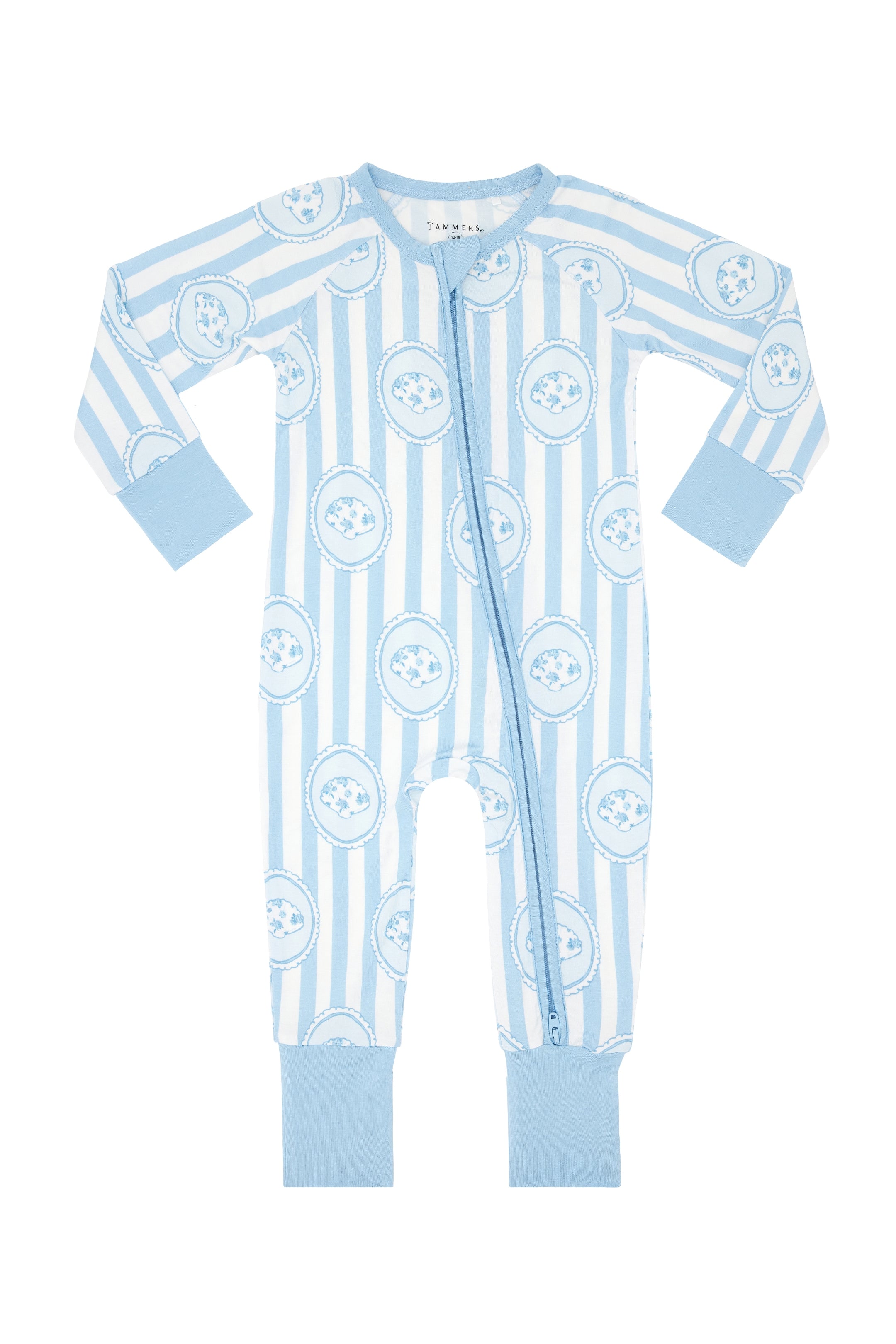 Floral Seashell Zipper Sleeper